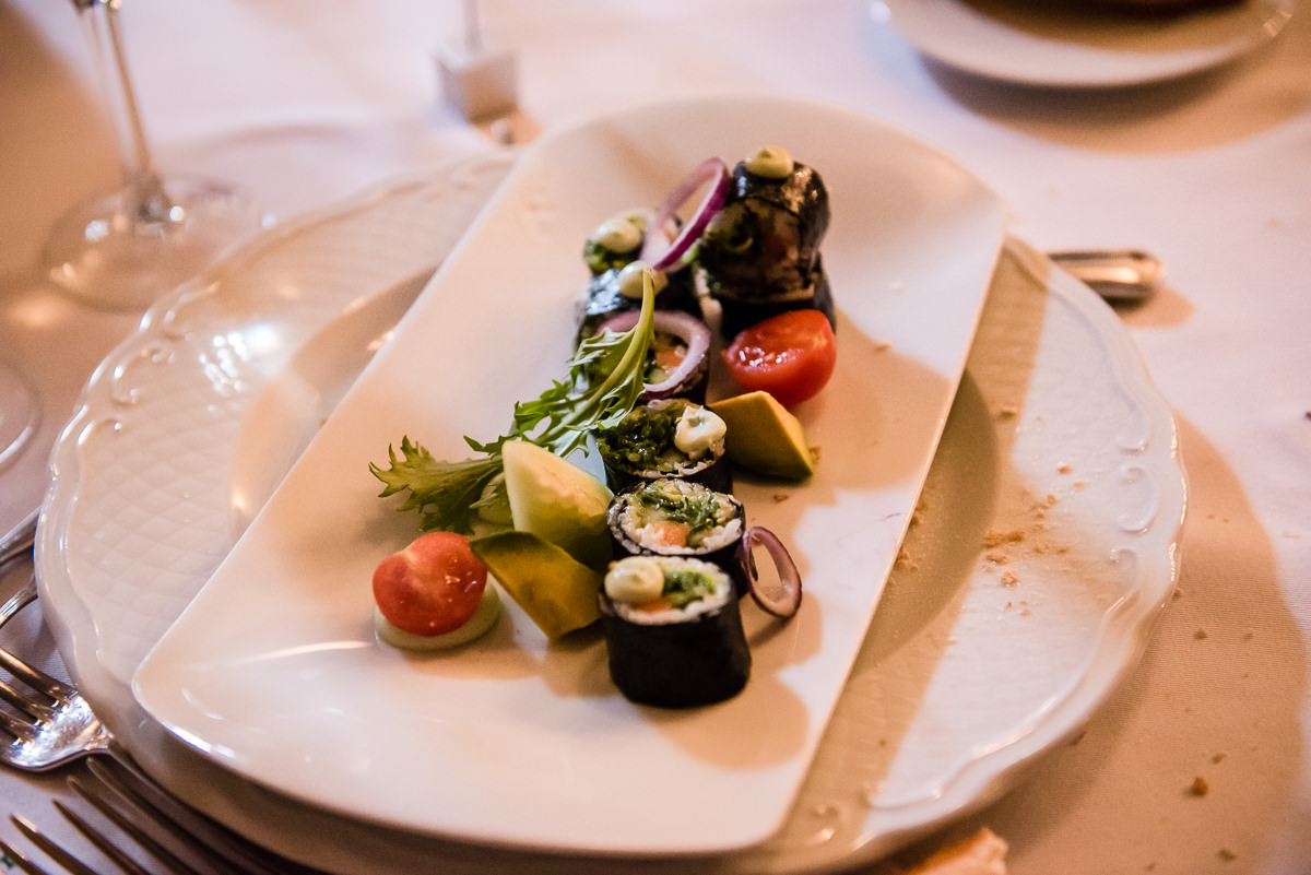 Delicious spanish wedding food