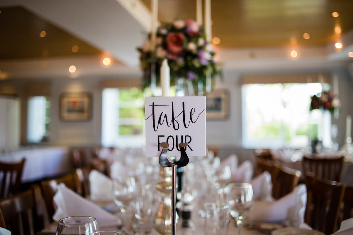 Venue decorations at Itchenor Sailing Club