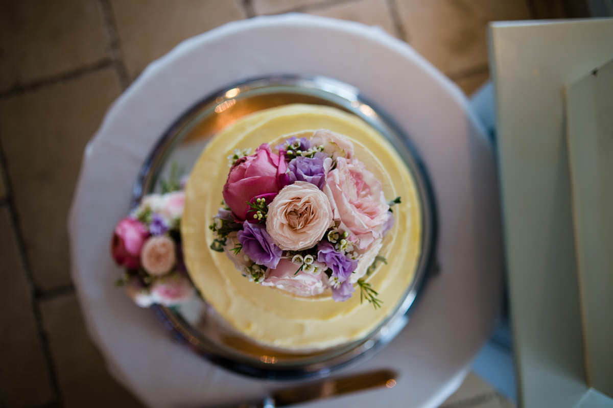 Wedding cake at Itchenor Sailing Club