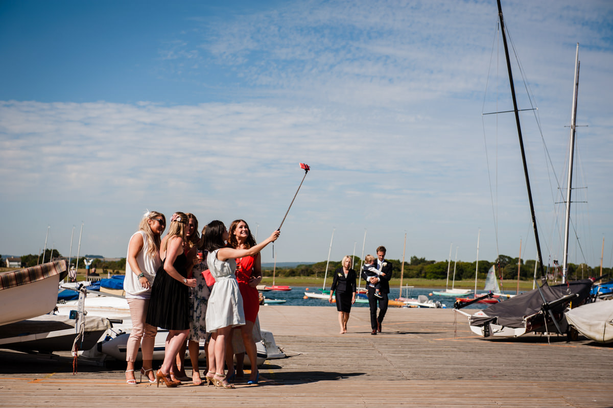 Wedding selfies